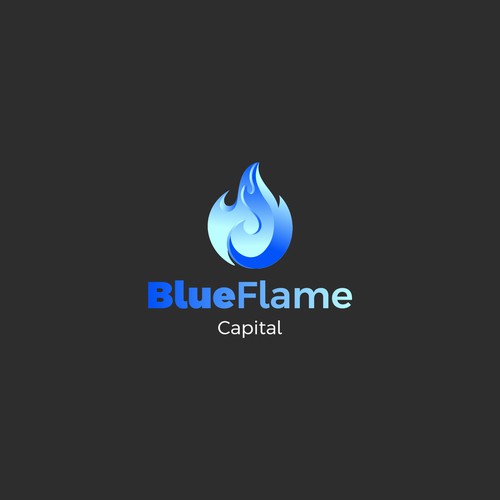 We need a Blue Flame Logo worthy of classic car hood status...but not...really. Design by Mohamd El Hajjaj