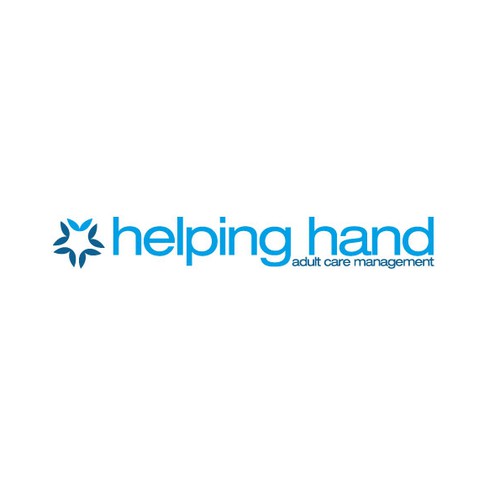 logo for Helping Hand Adult Care Management Design by agomes