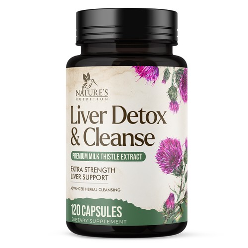 Natural Liver Detox & Cleanse Design Needed for Nature's Nutrition デザイン by UnderTheSea™