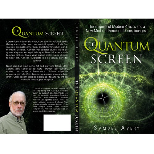 Book Cover: Quantum Physics & Consciousenss デザイン by srk1xz