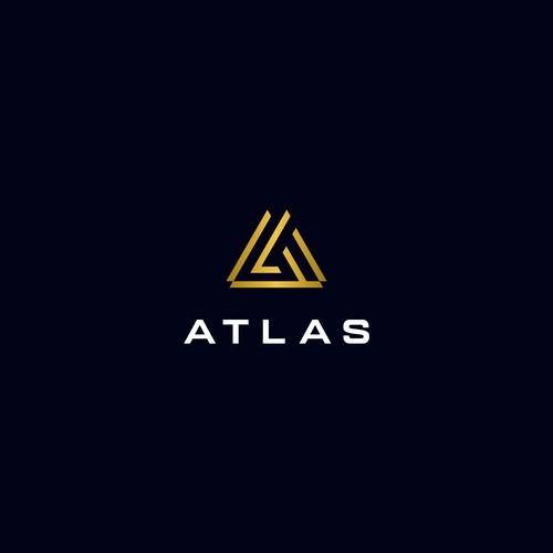 New Logo for the Company, Atlas.  Atlas solves commercial problems daily deploying hands on solution Design by shima22