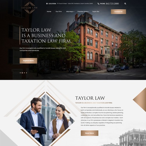 Taylow.Law Website and Software Platform Design by Moonlight Digital