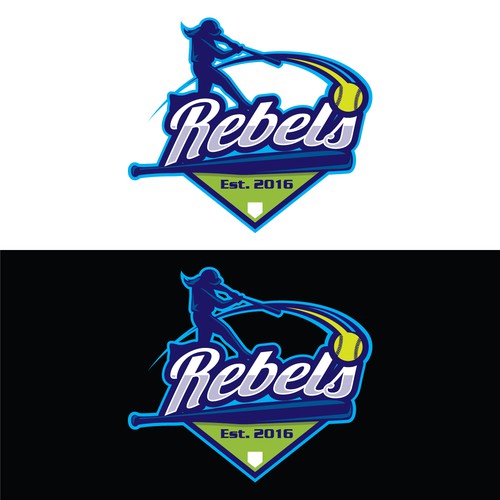 girls softball logo ideas