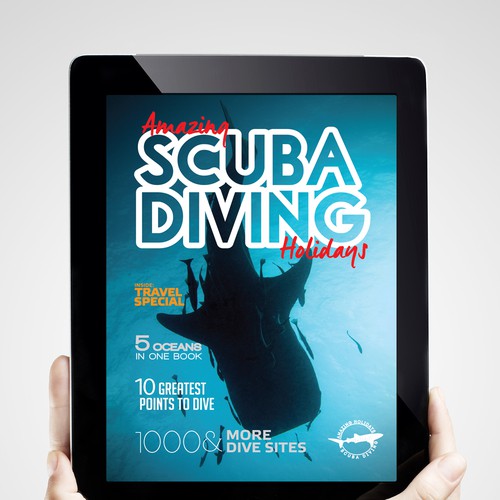 eMagazine/eBook (Scuba Diving Holidays) Cover Design Design por milumil