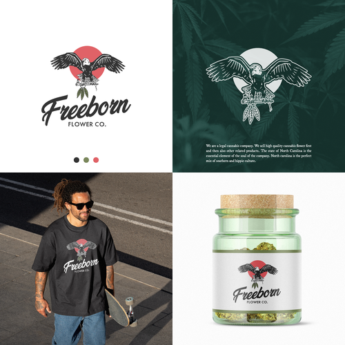 Logo and branding for a North Carolina cannabis and lifestyle brand Design by deer203A