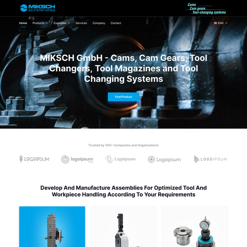 We need a modern design for our website Design by Mhd Ilham U