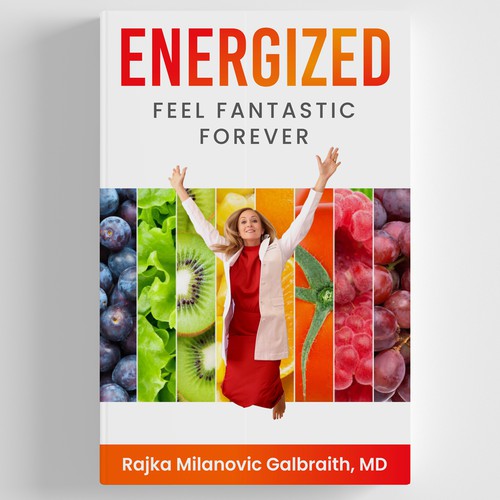 Design a New York Times Bestseller E-book and book cover for my book: Energized Design by icon89GraPhicDeSign