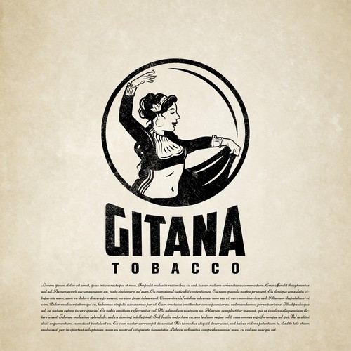Logotipo De Cocina Gitana Delantal Estilo Gitano Amor De Una