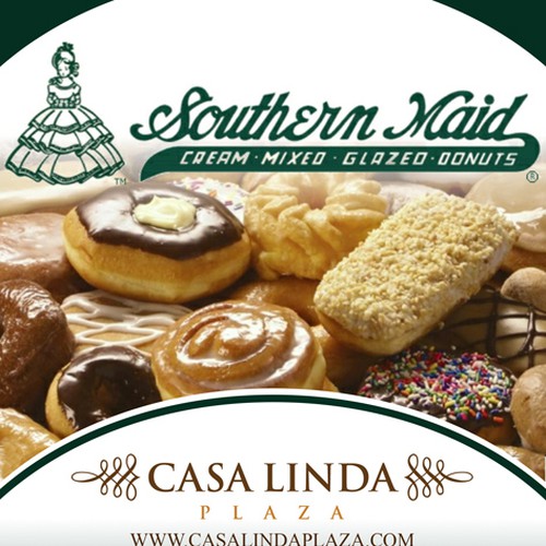 Create an ad for Southern Maid Donuts Réalisé par nika.shmeleva