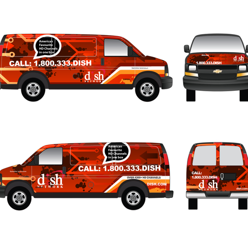 Diseño de V&S 002 ~ REDESIGN THE DISH NETWORK INSTALLATION FLEET de caciocode