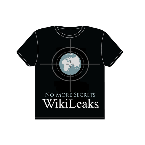 New t-shirt design(s) wanted for WikiLeaks Réalisé par lschicky