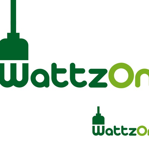 Help WattzOn (BusinessWeek Best Idea 2008) with a new logo Design by gnob