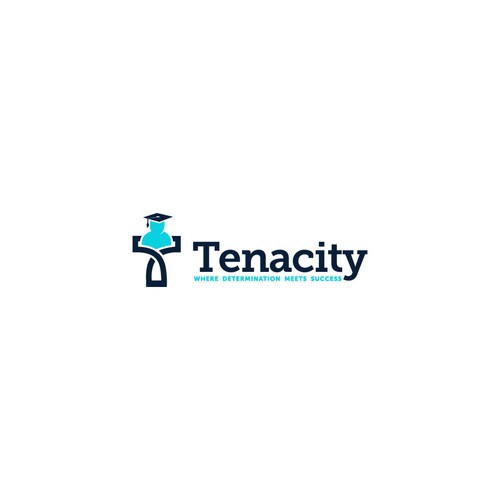 Design a logo for a tutoring business valuing tenacity Design von ddamian_dd