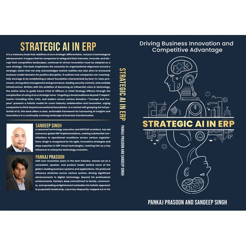 AI and ERP Book Design Design by NoBoundaries