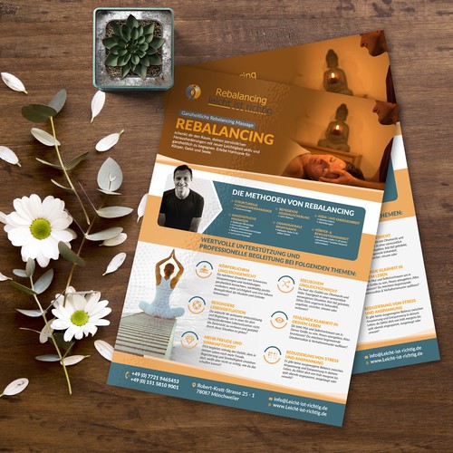 Proposta di design per un contest della categoria Cartolina, volantino o stampa realizzata da Logicainfo ♥