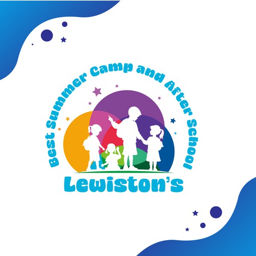 Fun logo for a children’s summer and afterschool program Design by Saifeee