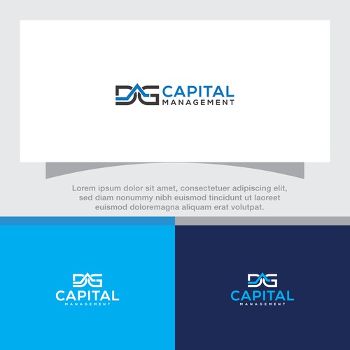 Logo & Brand guide for DG Capital Management an options trading Hedge Fund. Ontwerp door rouf_art