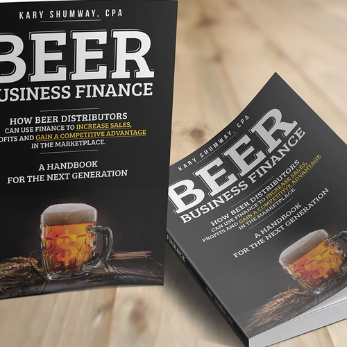 Design an award-winning book cover for the beer business Design by Ciusan