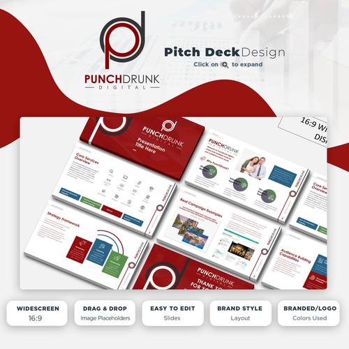 PowerPoint template contest entry by V E N K A T