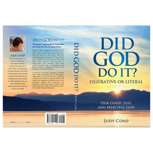 Design book cover and e-book cover  for book showing the goodness of God Design von Klassic Designs