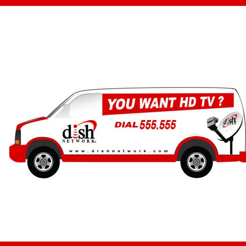 V&S 002 ~ REDESIGN THE DISH NETWORK INSTALLATION FLEET Design by designedbyjeriz▲