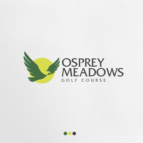 Golf Course Logo - Osprey Meadows Golf Course at Tamarack Design by Design Republik