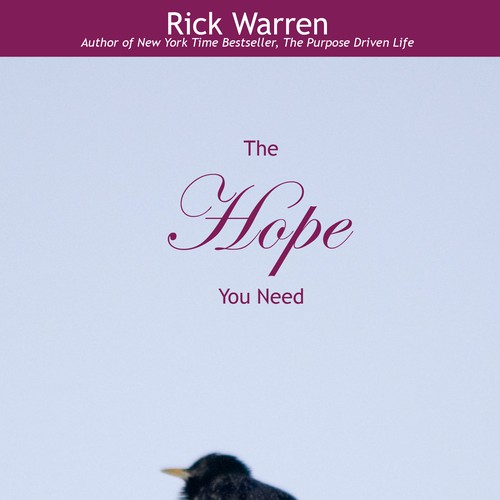 Design Rick Warren's New Book Cover Design réalisé par ac2007