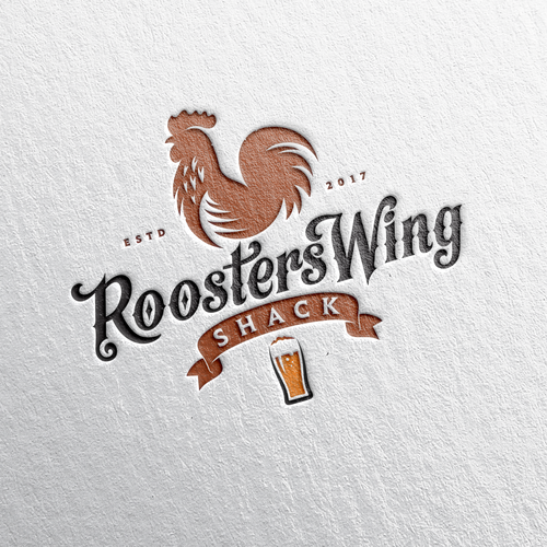 Siv.66さんのDesign a logo for "Roosters Wing Shack"デザイン