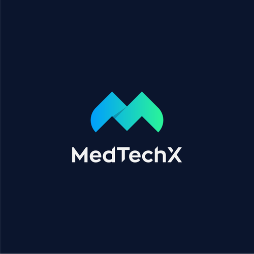 MedTechX logo design Design by SOUFIAN⚡