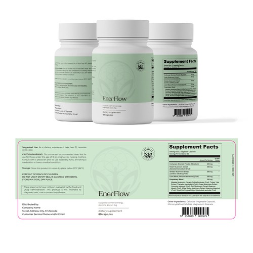 Product label contest entry by Sadaf Perwaiz