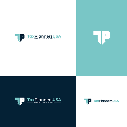 Avant Garde logo design for tax planning firm Design by CaptainZZ