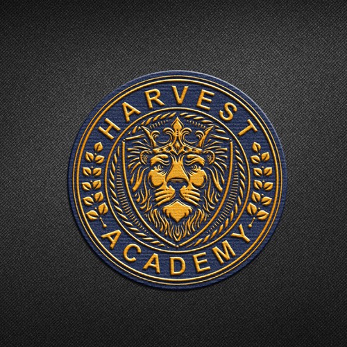 Harvest Academy Lions Mascot Design by BlacKing