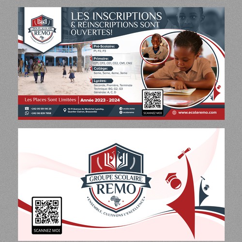 Design a classy flyer for an effective school rebranding & enrollment program Design by 123Graphics