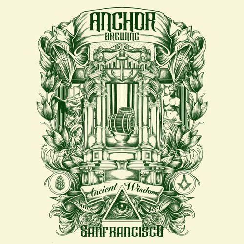 コンペ「Fun project for America's oldest craft brewery, Anchor Brewing Co.!」のデザイン by fenkurniawanさん 