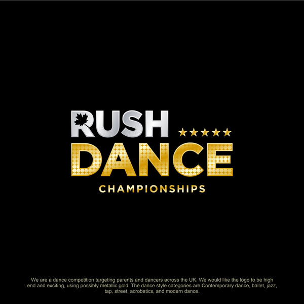 Create a Dance Competition Logo for a High End, Flashy & Fabulous Event