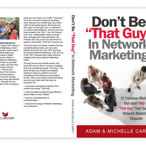 NCP BOOK COVER - Don't Be "That Guy" In Network Marketing Diseño de TRIWIDYATMAKA