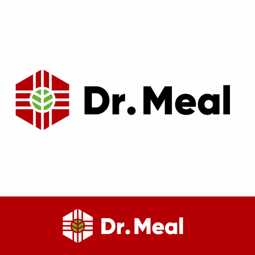 Meal Replacement Powder - Dr. Meal Logo Diseño de CREATIVE NINJA ✅