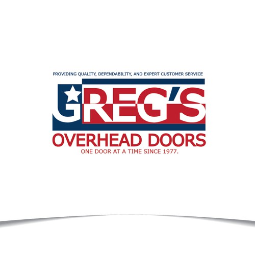 Help Greg's Overhead Doors with a new logo Ontwerp door •••LogoSensei•••®