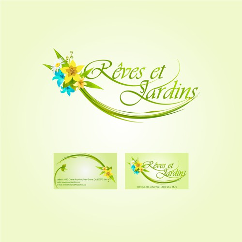 Logo & business card contest entry by BlindB