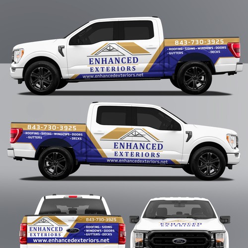 Car, truck or van wrap contest entry by DuhaCreative