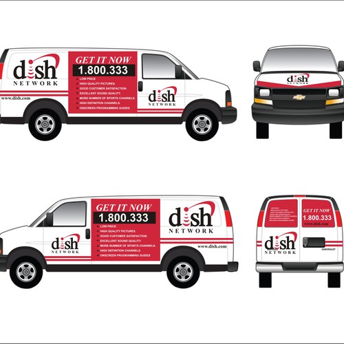 V&S 002 ~ REDESIGN THE DISH NETWORK INSTALLATION FLEET Design von marlen edzel