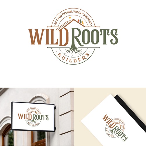 Design di Logo for Wild Roots Builders – Eco-Friendly, Whimsical Outdoor Spaces di websmartusa