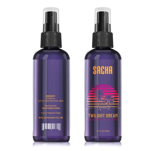 Sacha Body Mist Design by ve_sta