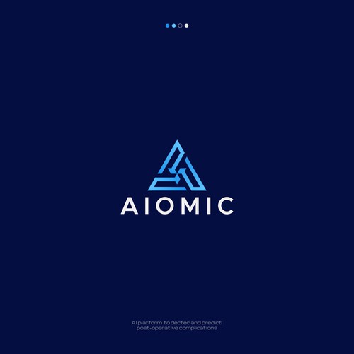 New logo for Aiomic (AI healthtech company) Design by useffbdr