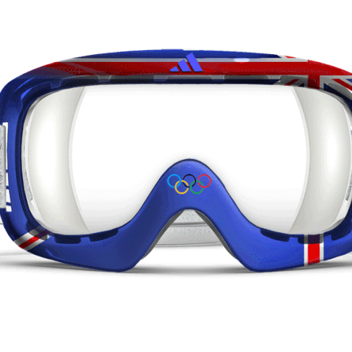 Design adidas goggles for Winter Olympics Ontwerp door ShySka