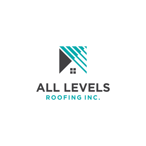 ROOFING LOGO DESIGN Design by Black_Ant.