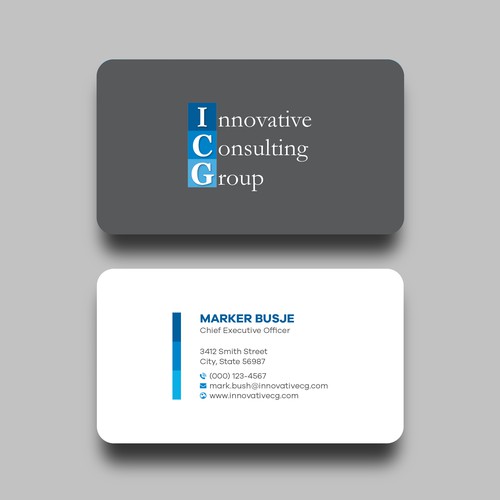 Design di ICG Business Cards di Shila Rani Das