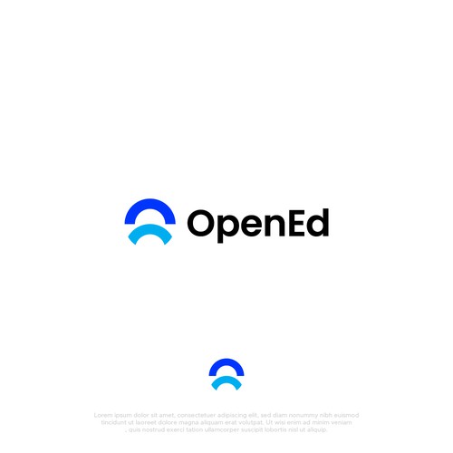 Design a timeless logo for the future of education. The world has changed. The future is open. Design by Isendesign™