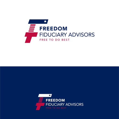 Investment company breaking away from corporate interest looking for fresh patriotic logo. Design by LOLIALOVAdesign