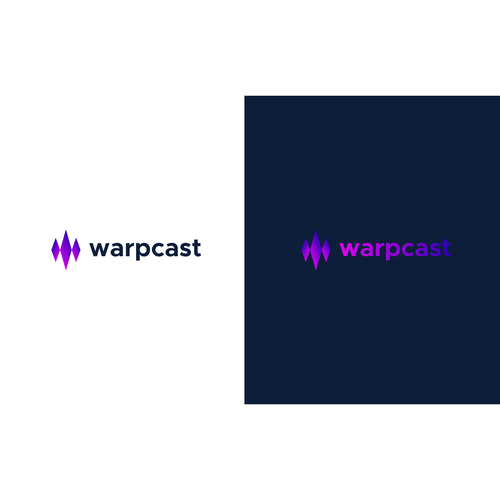 Warpcast logo Design by IvanStanisic